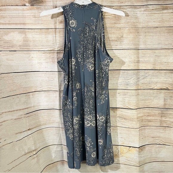 Sadie & Sage floral loose fit sleeveless casual dress women Size Medium - Picture 5 of 9